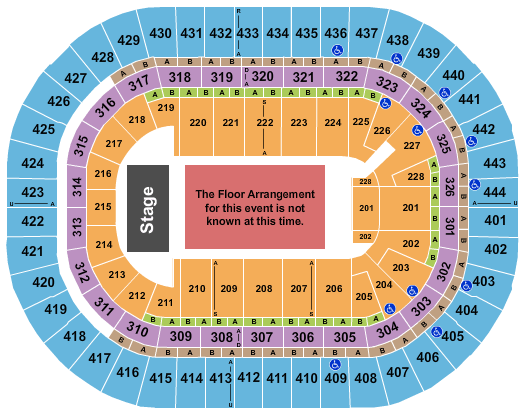 Honda Center Nine Inch Nails Seating Chart